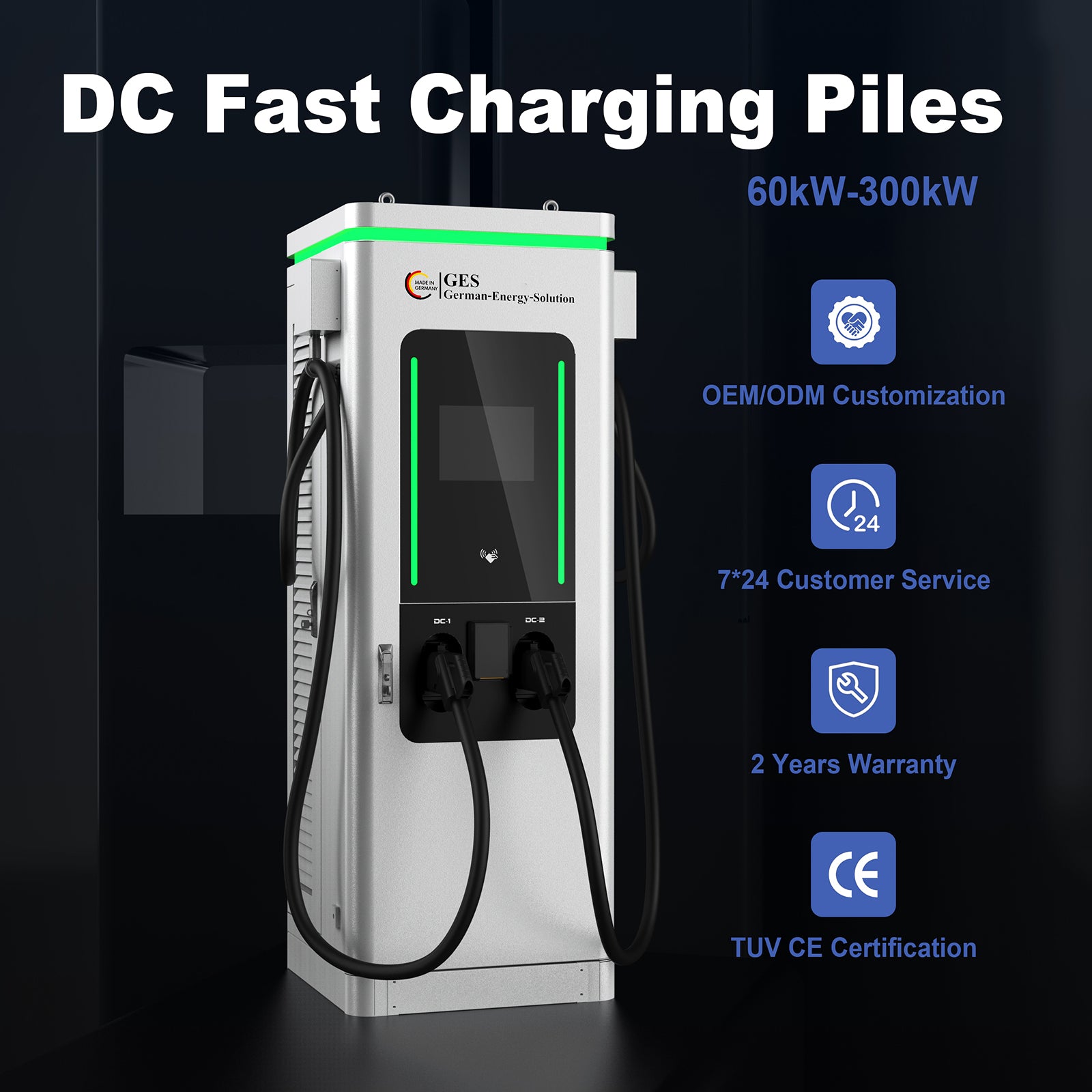 Supercharger 300 KW / DC Ladestation / Schnellladegerät
