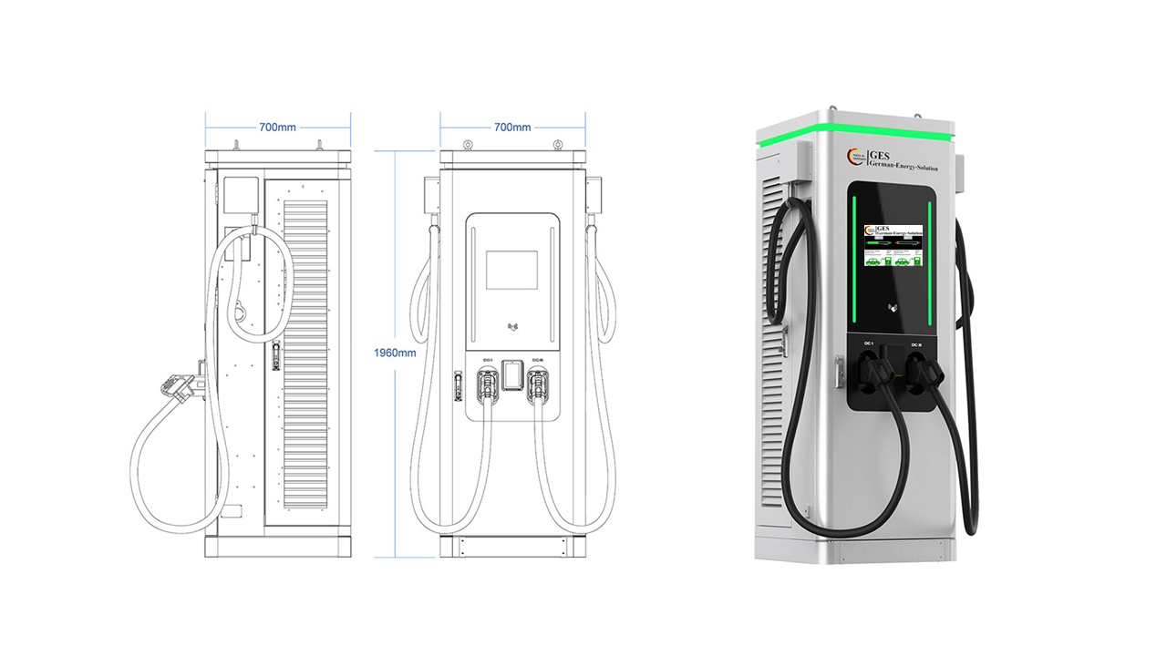 Supercharger 300 KW / DC Ladestation / Schnellladegerät
