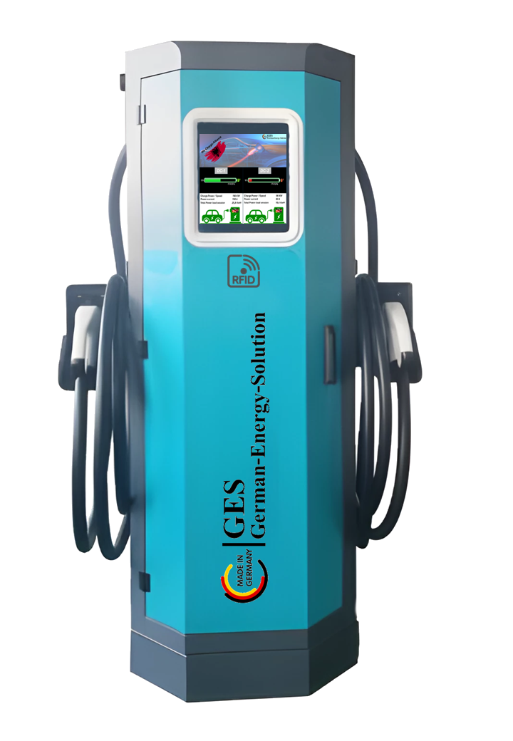 Supercharger - LIGHT Series / DC Ladestation / Schnellladegerät für Elektroautos / 60 - 180 KW