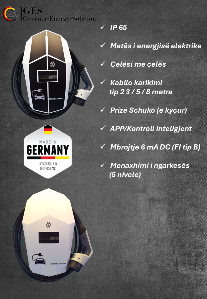 Elektroauto Ladegerät / Wallbox 11KW / BLACKBOX-SERIES / PLUG & PLAY