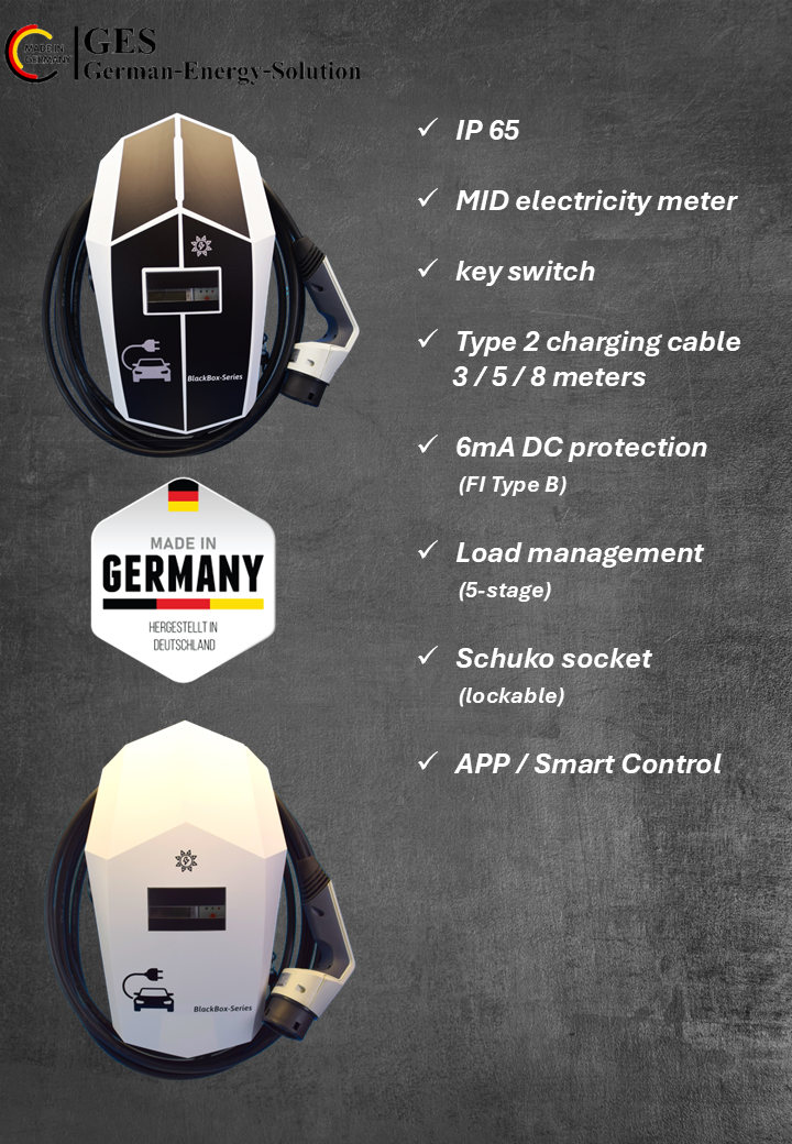 Karikues elektrik makine / wallbox 11KW / BLACKBOX-SERIES