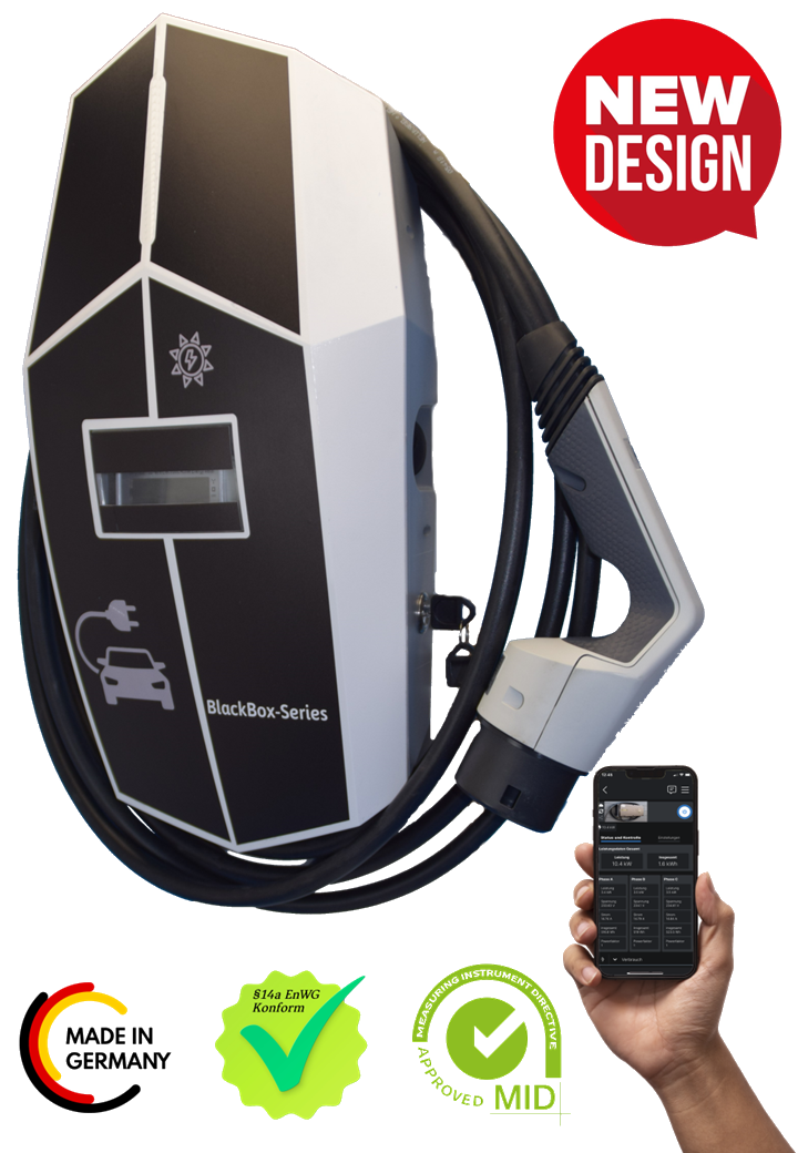 Karikues elektrik makine / wallbox 11KW / BLACKBOX-SERIES