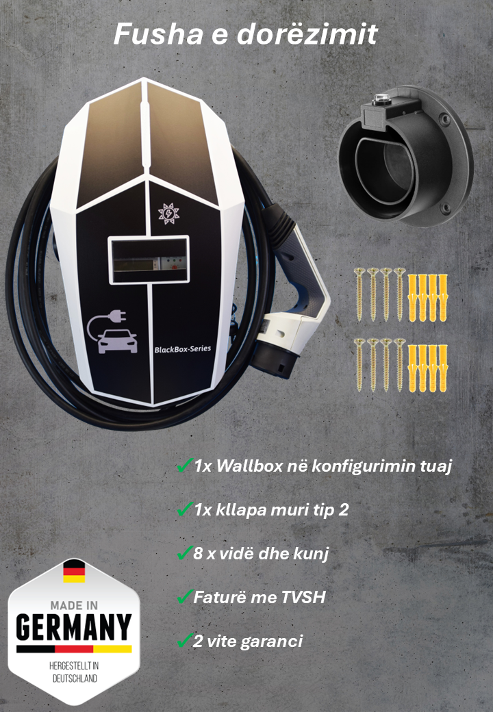 Elektroauto Ladegerät / Wallbox 11KW / BLACKBOX-SERIES / PLUG & PLAY